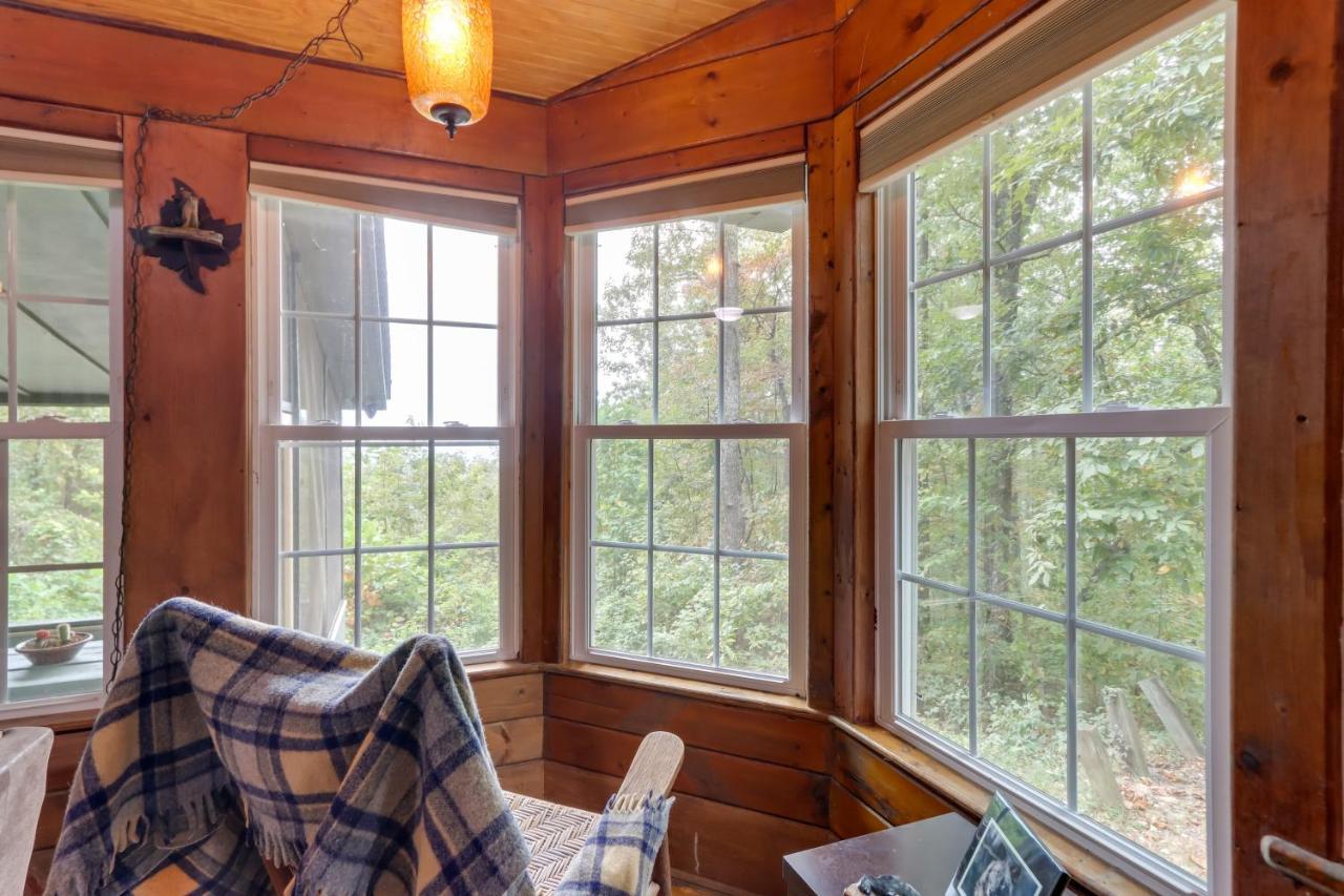 Mountaintop Ellijay Cabin With Private Hot Tub エクステリア 写真